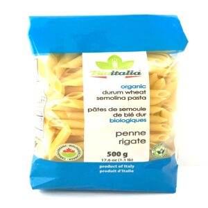 BIOITALIA PATE PENNE RIGATE BIO 500gr