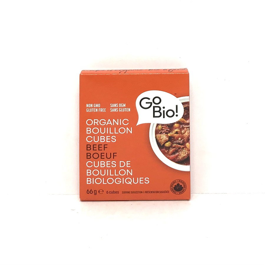 GOBIO BOUILLON BOEUF BIO 66gr Marché Eden