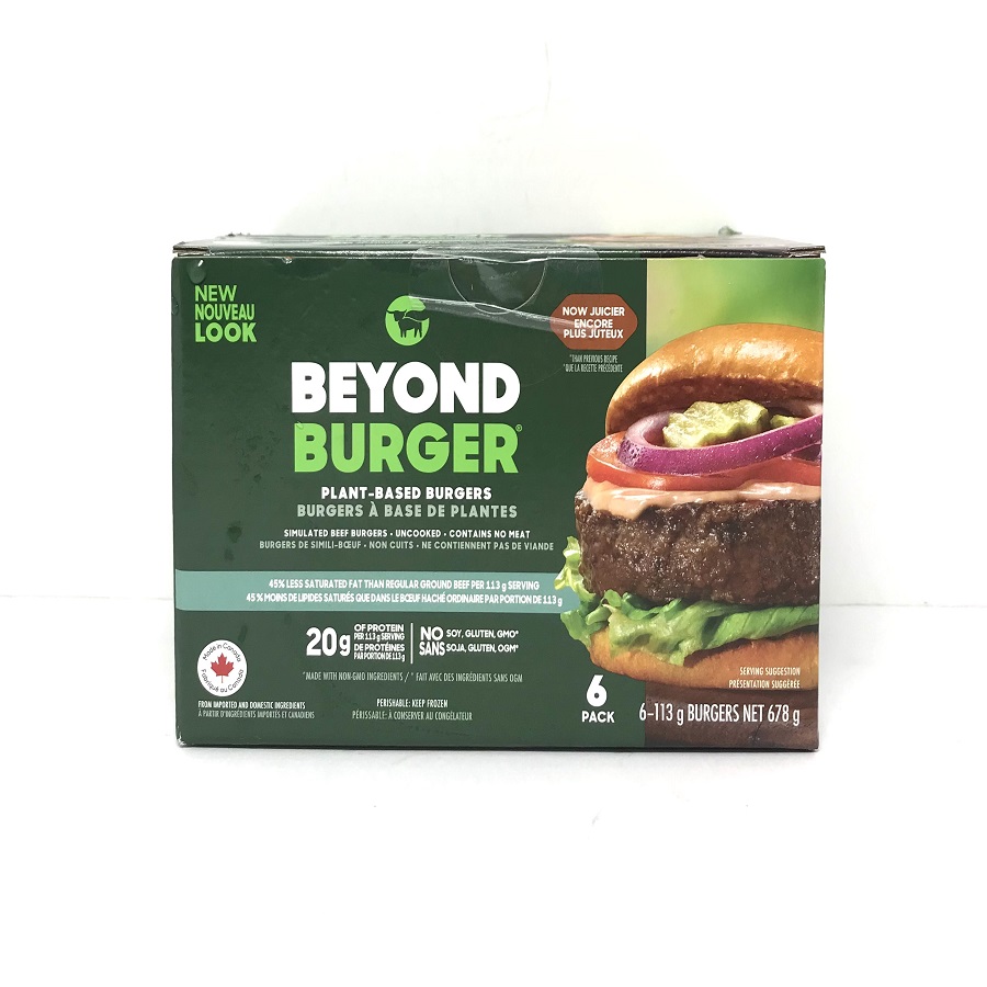 BEYOND MEAT BURGERS PLANT BASE 678g - Marché Eden