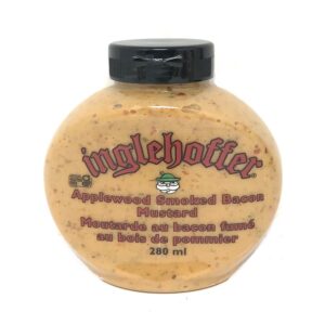 INGLEHO. MOUTARDE BACON FUME BOIS DE POM