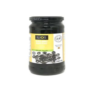 ILIOS SLICED BLACK OLIVE 240ml